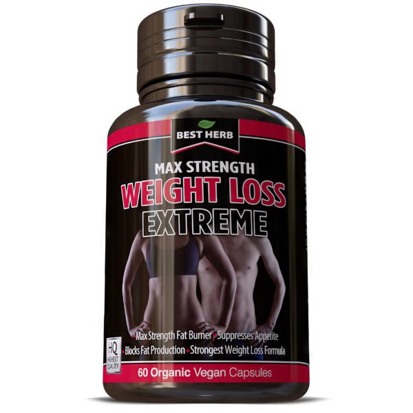 Weight Loss for Men & Women With Garcinia HCA Best Herb Diet Slimming 60 x Capsules