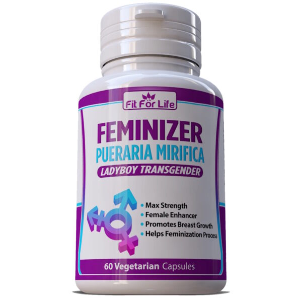 Feminizer Pueraria Mirifica Premium Fit For Life LGBT Thai Lady Boy Transgender Breast and Butt Grow Booster x 60 Capsules - Image 3