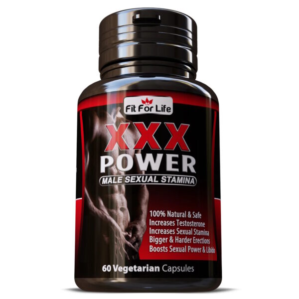 XXX Power Fit For Life Male Booster Male Enhancement Libido Stamina Sex Booster Penis Enlargement Natural Herbal Supplement