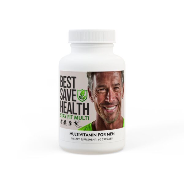 Stay Fit Fit Multivitamins for Men Supplement (60 Capsules)