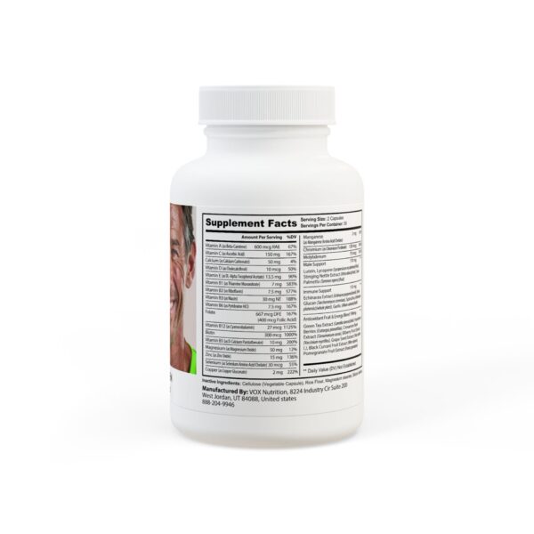 Stay Fit Fit Multivitamins for Men Supplement (60 Capsules) - Image 3
